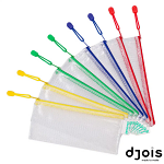 ZIPPER BAG DJOIS +DL 250X130mm Mix Colors